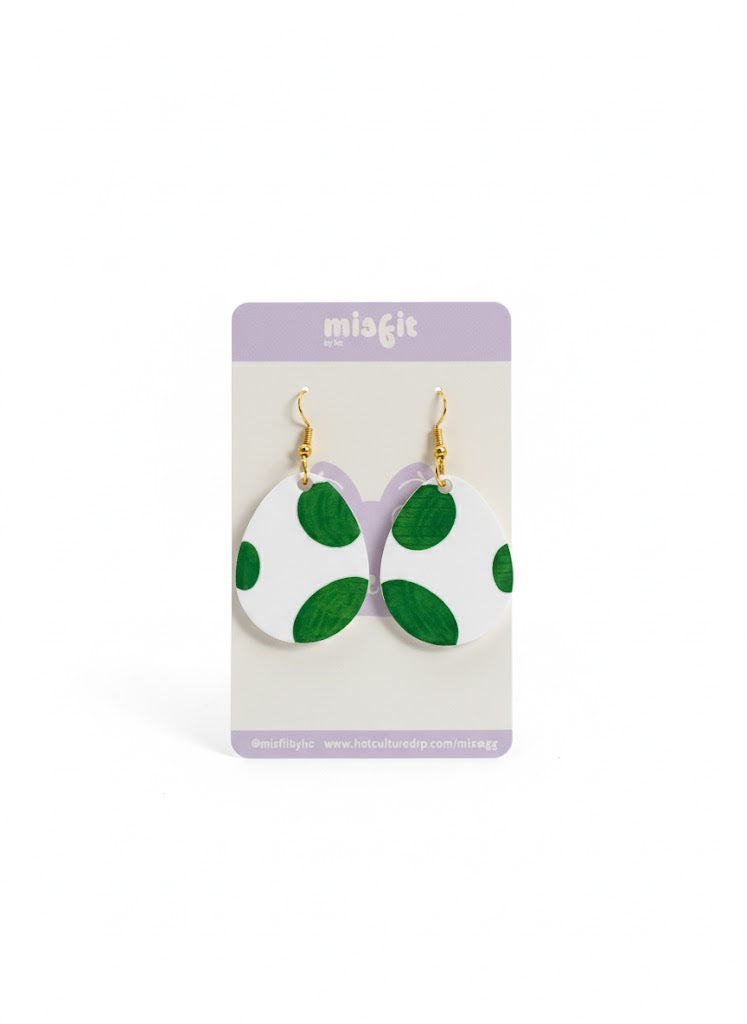 Yoshi Aretes Acrílicos Handmade | Diseños Únicos | Hechos a Mano por Hotculture®