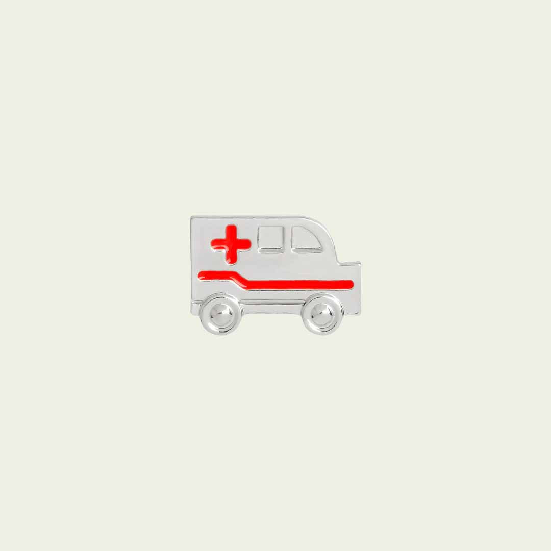 Enamel Pin Ambulance | Edición Limitada | Coleccionable | Hotculture®