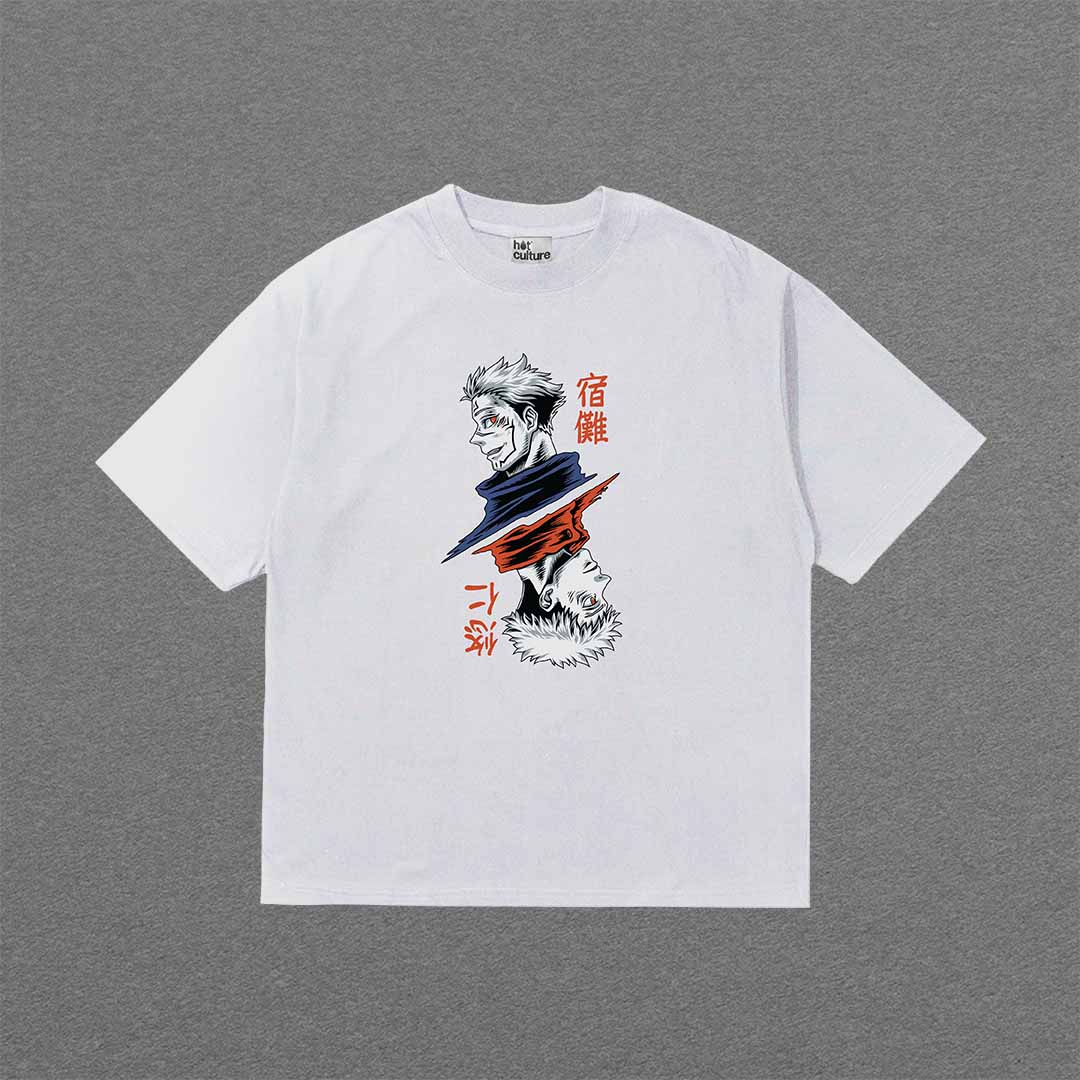 T-Shirt Sukuna & Itadori | Jujutsu Kaisen | Anime Streetwear