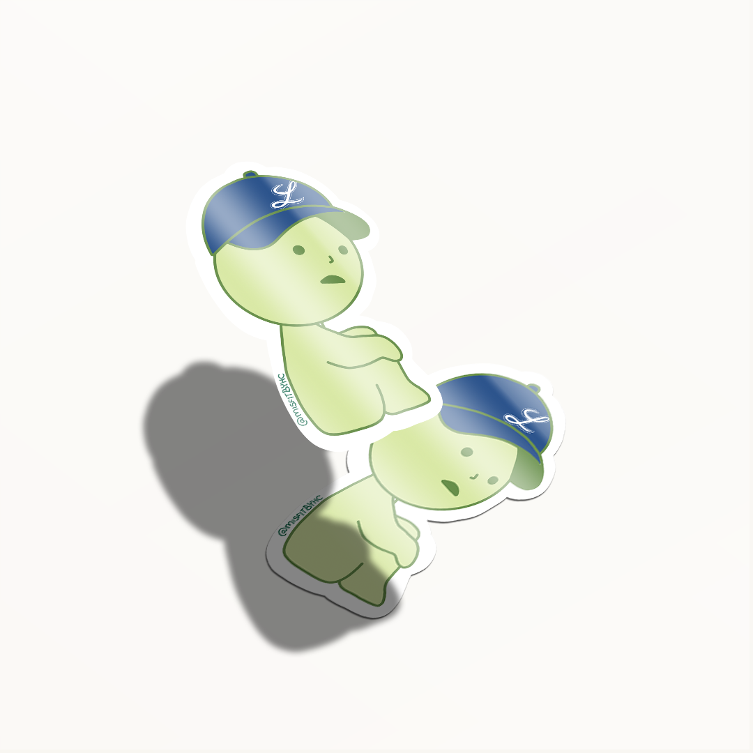 Sticker Smiskis En PElota – Diseño Exclusivo Hotculture® | Vinyl Sticker 2.5" Water & UV Resistant