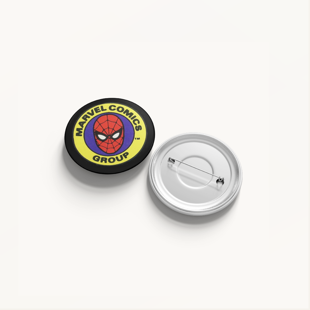 Button Badge Marvel Club | Pin de 1" Handmade