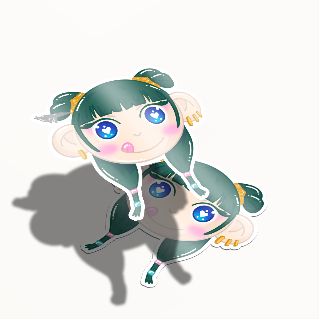 Sticker The Apothecary Diaries – Diseño Exclusivo Hotculture® | Vinyl Sticker 2.5" Water & UV Resistant