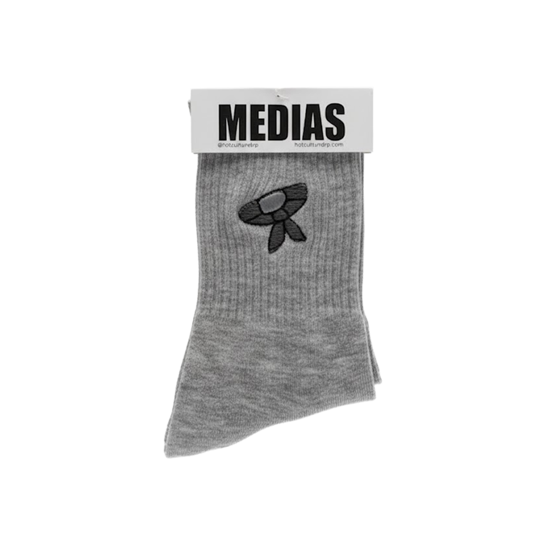 Medias Bordadas Hotculture® – Diseño Exclusivo Inspirado en Patrones Originales (Talla Small)