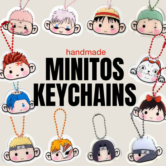 Llaveros Acrílicos Minitos by Hotculture® | Hechos a Mano con Resina