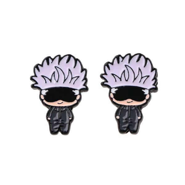 Satoru Gojo | Jujutsu Kaisen | ENAMEL EARRINGS