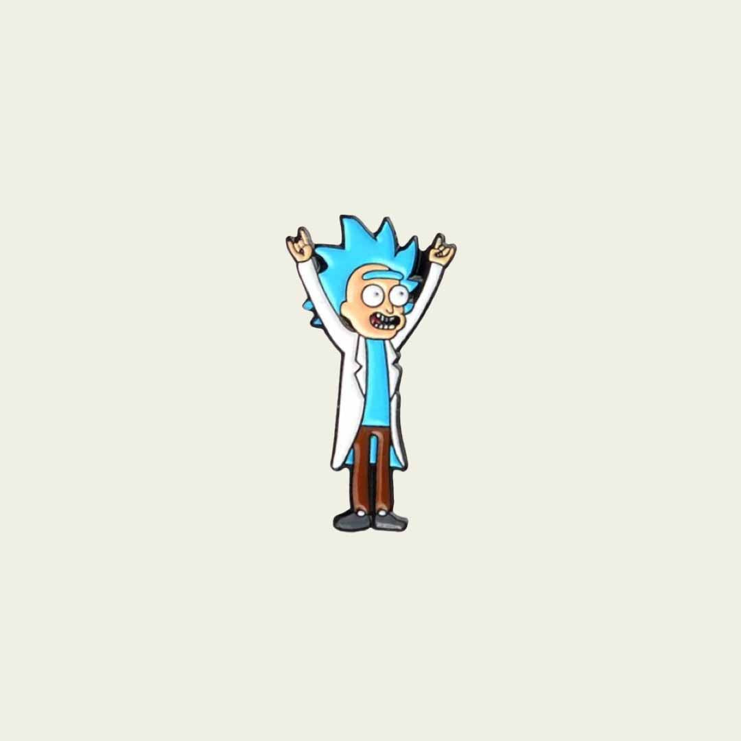 Enamel Pin Rick and Morty | Edición Limitada | Coleccionable | Hotculture®