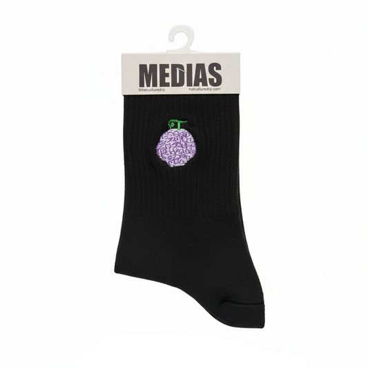 Medias Bordadas Hotculture® – Diseño Exclusivo Inspirado en Patrones Originales (Talla Small)