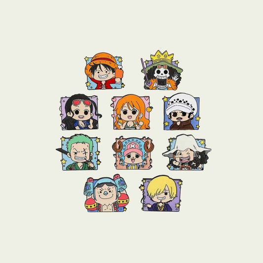 Enamel Pin Chibi One Piece | Edición Limitada | Coleccionable | Hotculture®