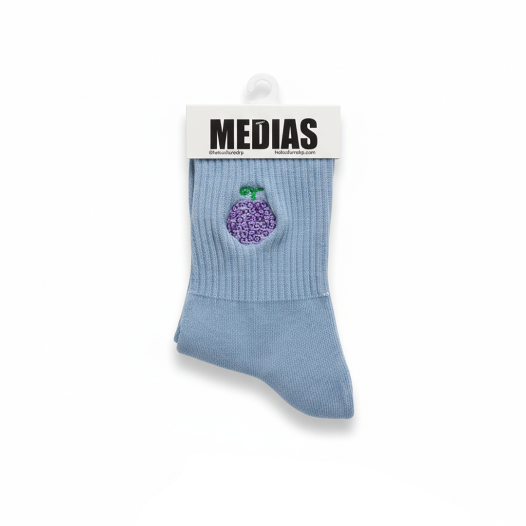 Medias Bordadas Hotculture® – Diseño Exclusivo Inspirado en Patrones Originales (Talla Small)