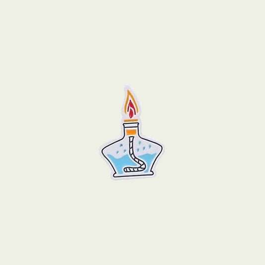 Enamel Pin Gas Candle | Edición Limitada | Coleccionable | Hotculture®