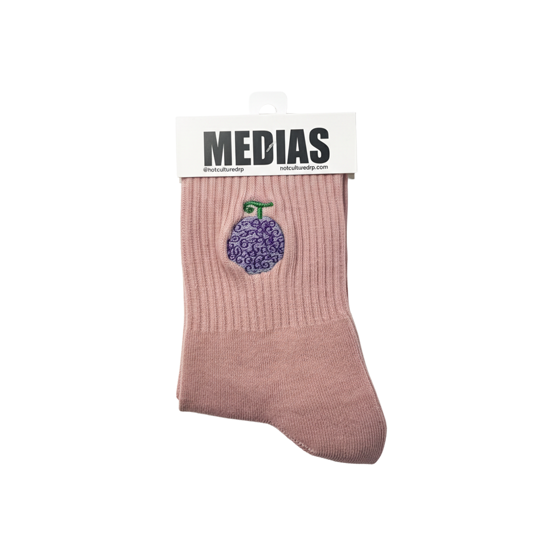 Medias Bordadas Hotculture® – Diseño Exclusivo Inspirado en Patrones Originales (Talla Small)