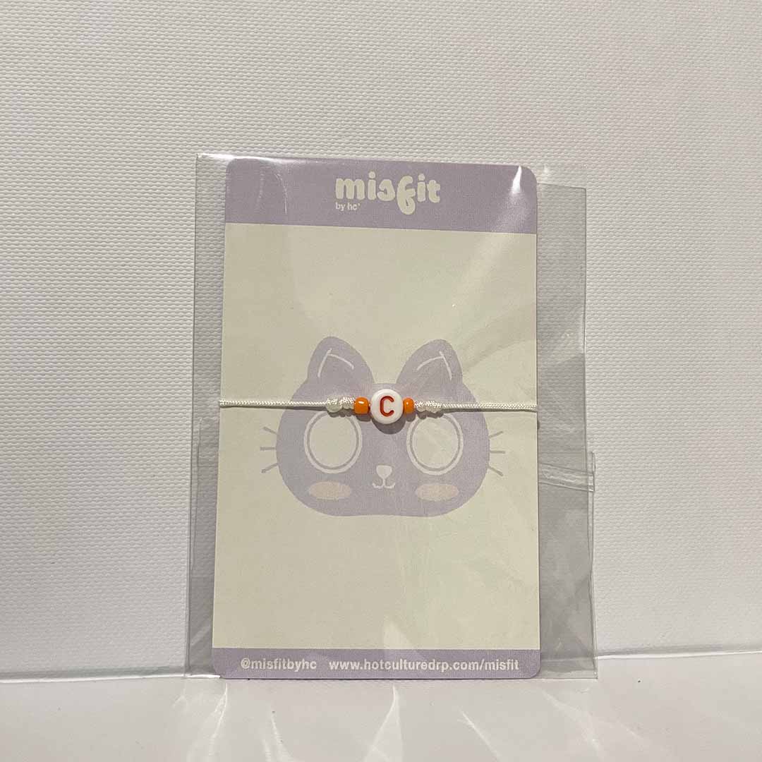 Pulseras Letras Handmade by Hotculture® | Amuletos & Accesorios