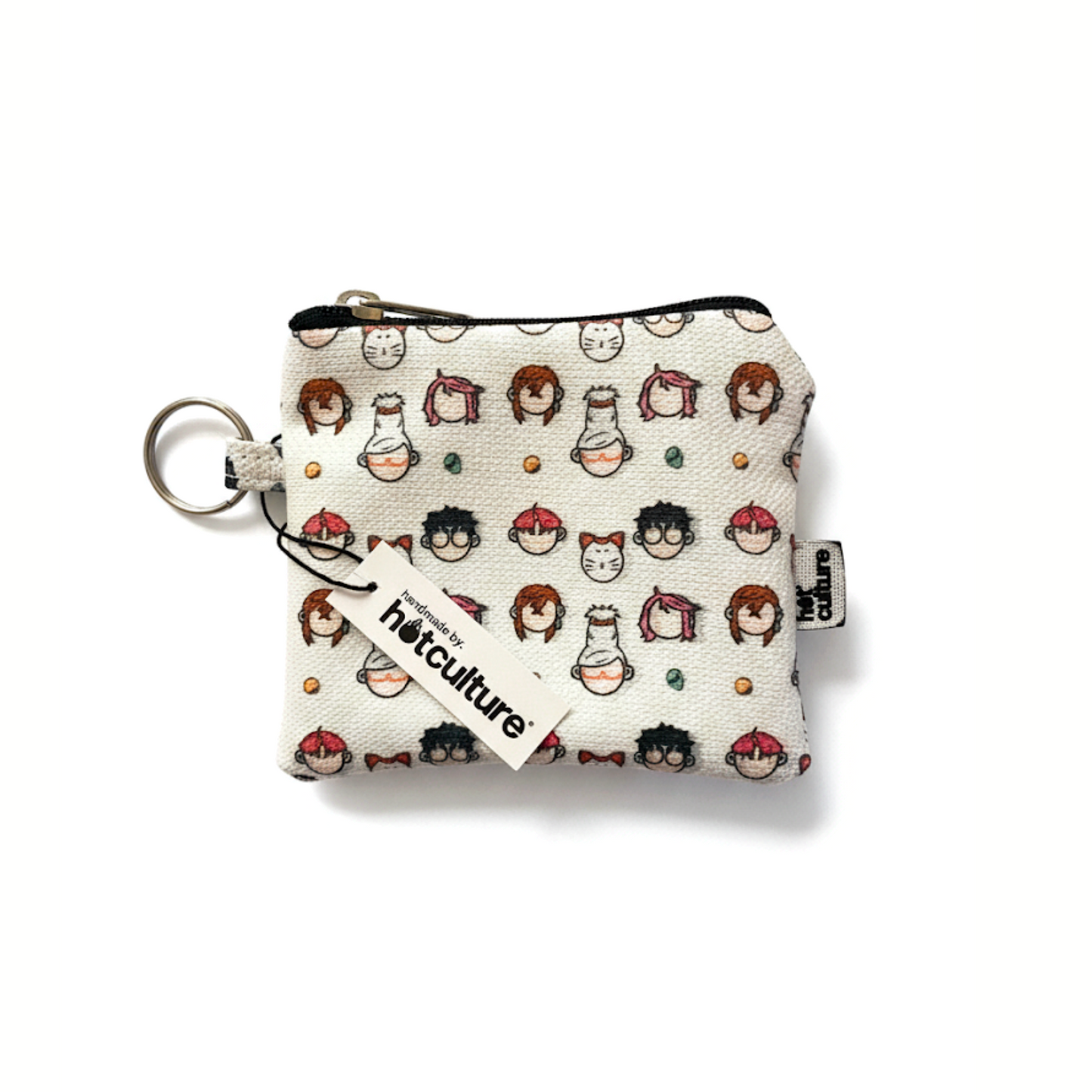 Dandadan Mini Pouch Keychain – Edición Exclusiva Hotculture® (Hechos a Mano)