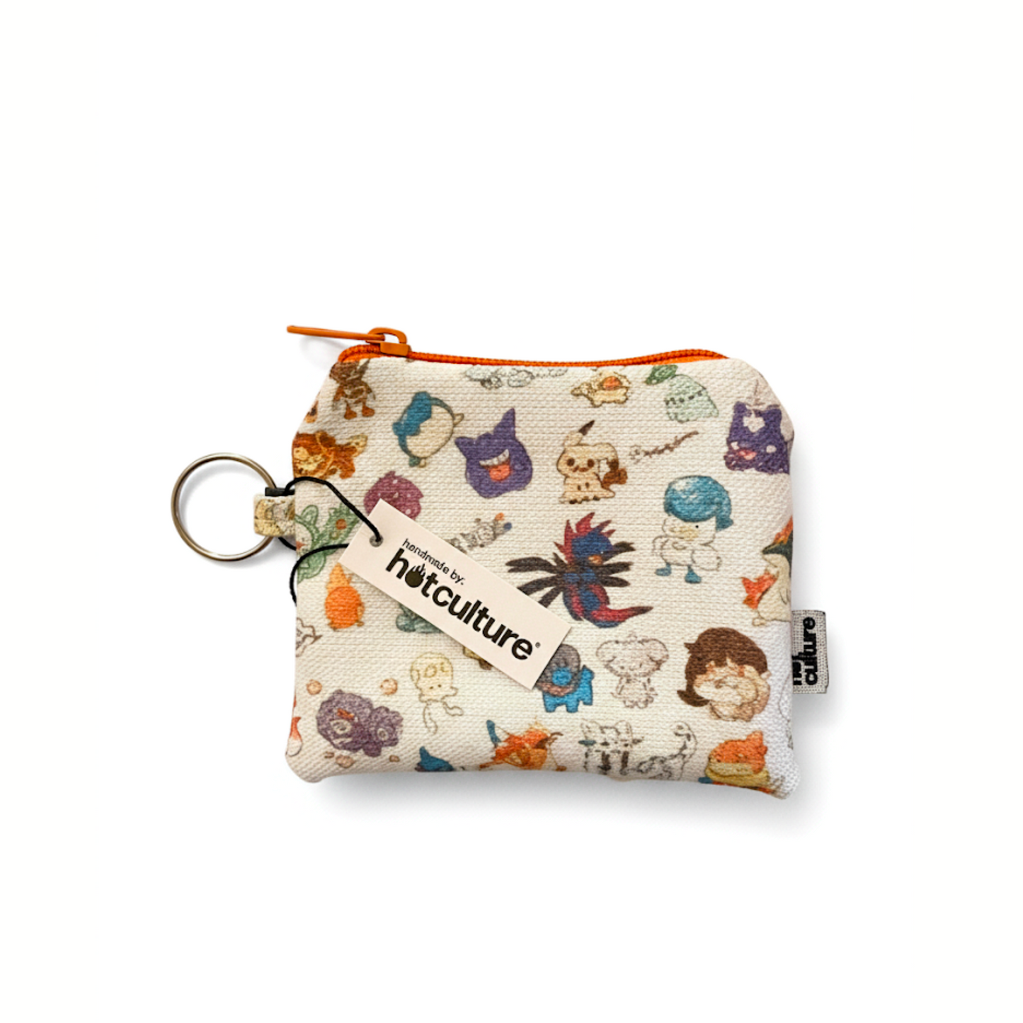 Anime Mini Pouch Keychain – Colección Hotculture® (Hechos a Mano)