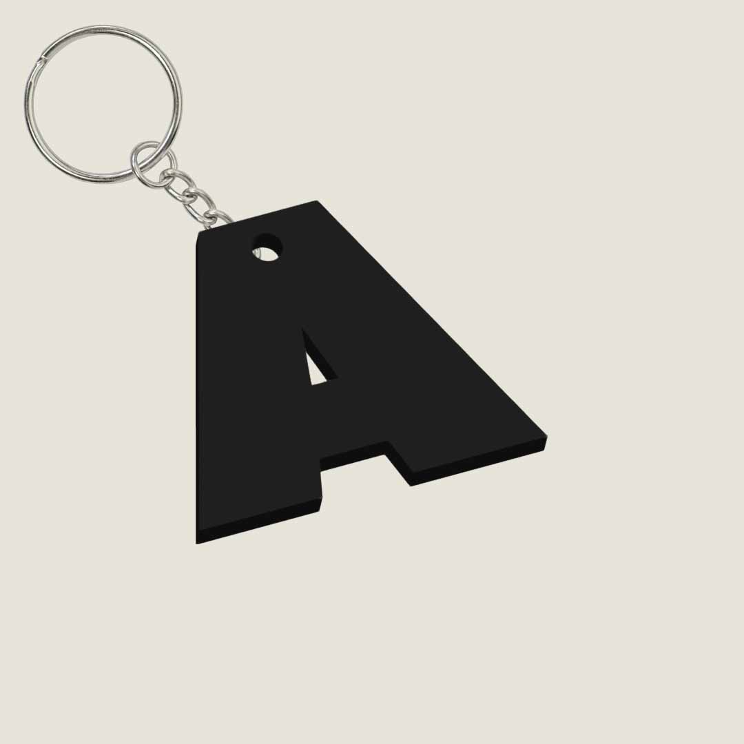 Llavero Acrílico con Inicial | Combinable | Hotculture®