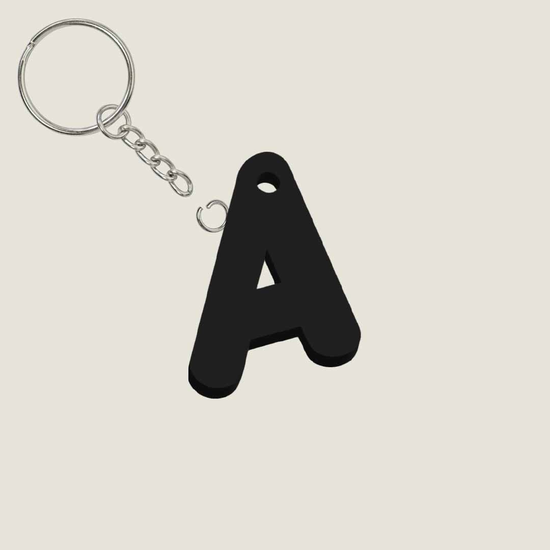 Llavero Acrílico con Inicial | Combinable | Hotculture®