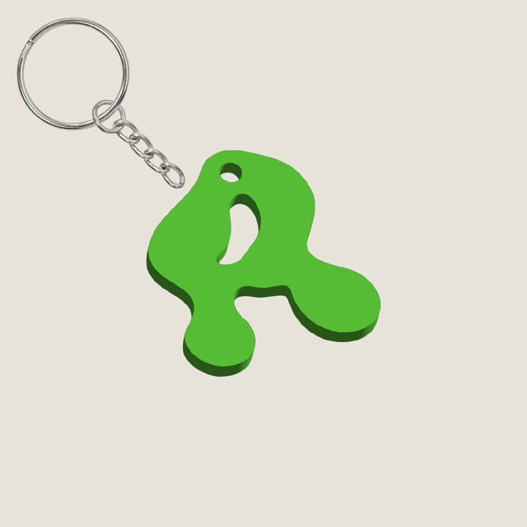 Llavero Acrílico con Inicial | Combinable | Hotculture®