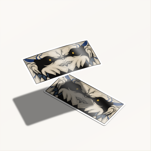 Sticker Gaara – Diseño Exclusivo Hotculture® | Vinyl Sticker 3" Water & UV Resistant