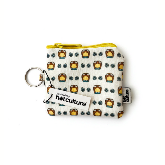 Dandadan Mini Pouch Keychain – Edición Exclusiva Hotculture® (Hechos a Mano)