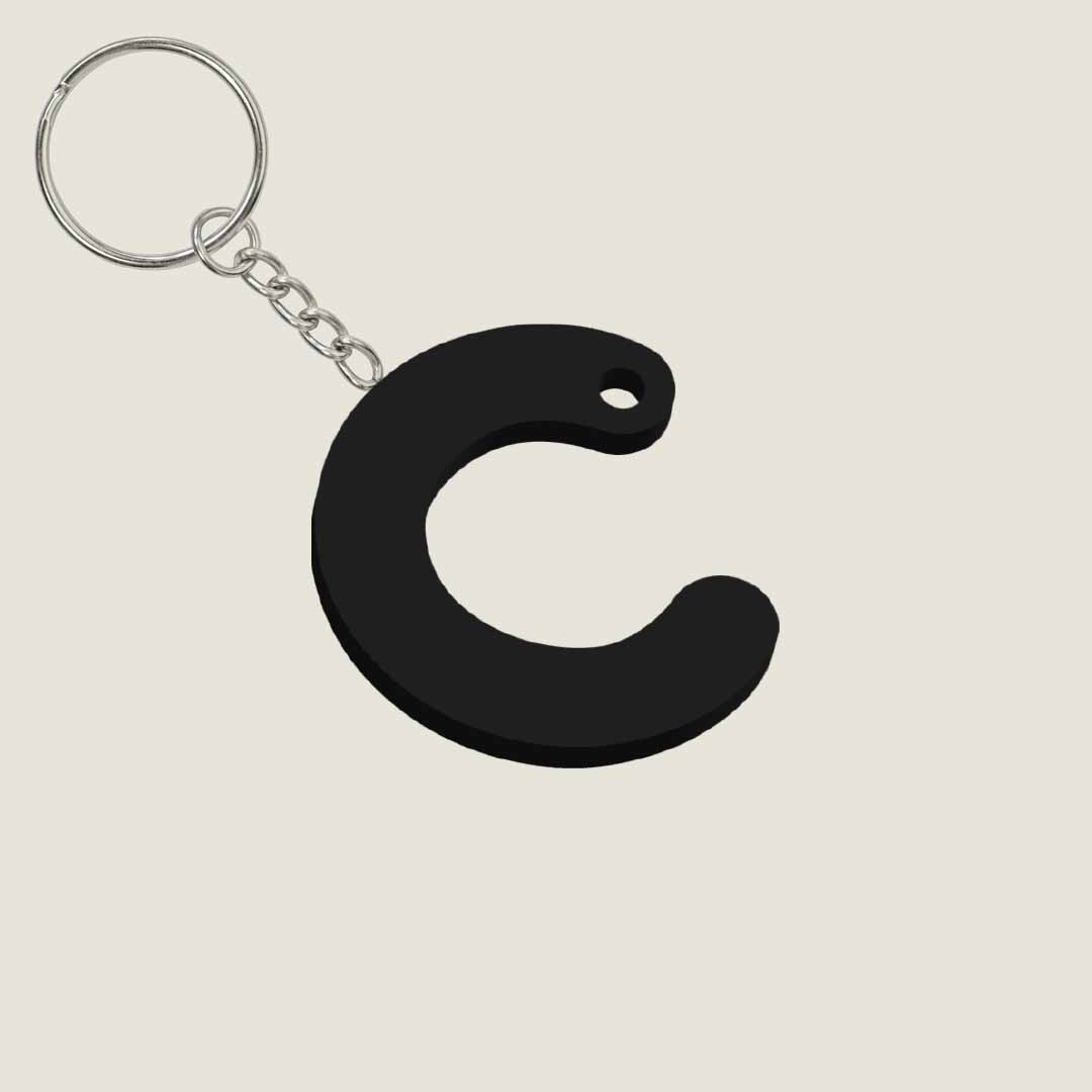 Llavero Acrílico con Inicial | Combinable | Hotculture®
