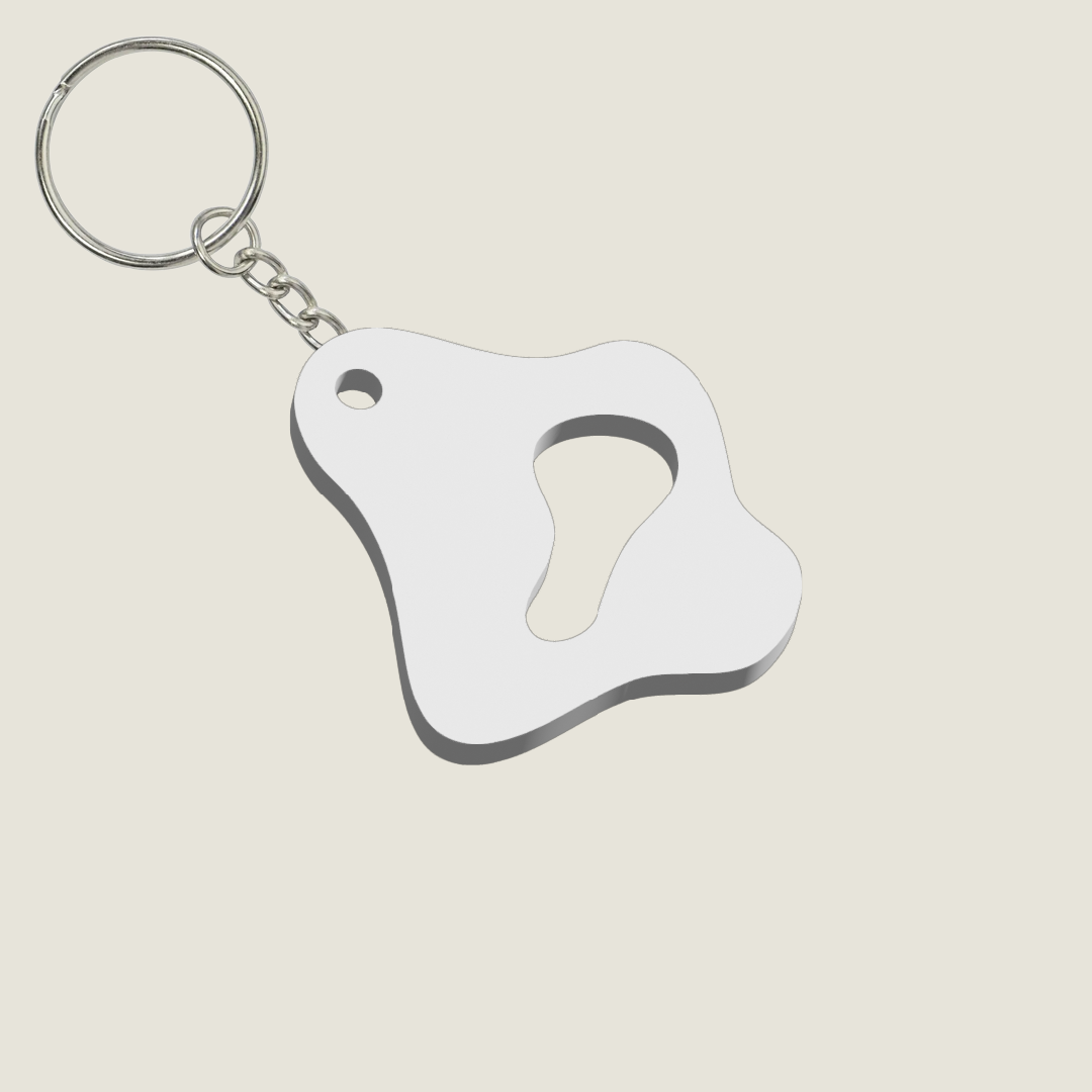 Llavero Acrílico con Inicial | Combinable | Hotculture®