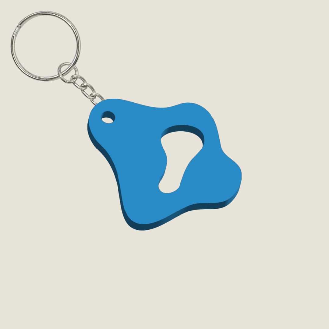 Llavero Acrílico con Inicial | Combinable | Hotculture®