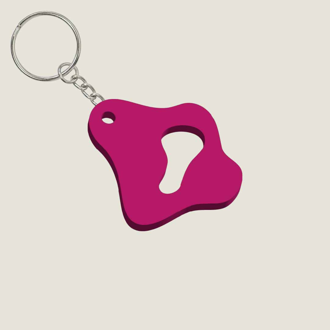 Llavero Acrílico con Inicial | Combinable | Hotculture®