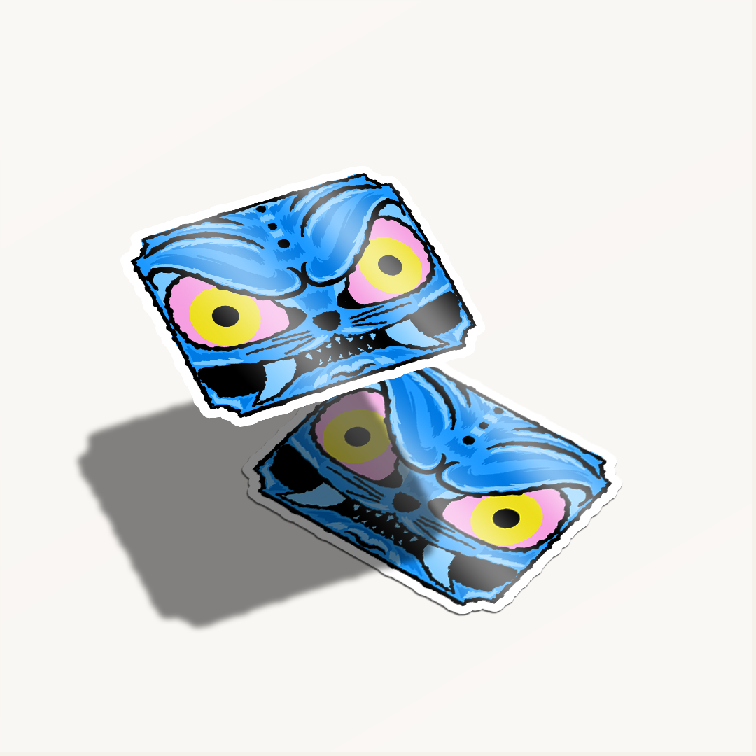 Sticker Kpop demon hunters – Diseño Exclusivo Hotculture® | Vinyl Sticker 2.5" Water & UV Resistant