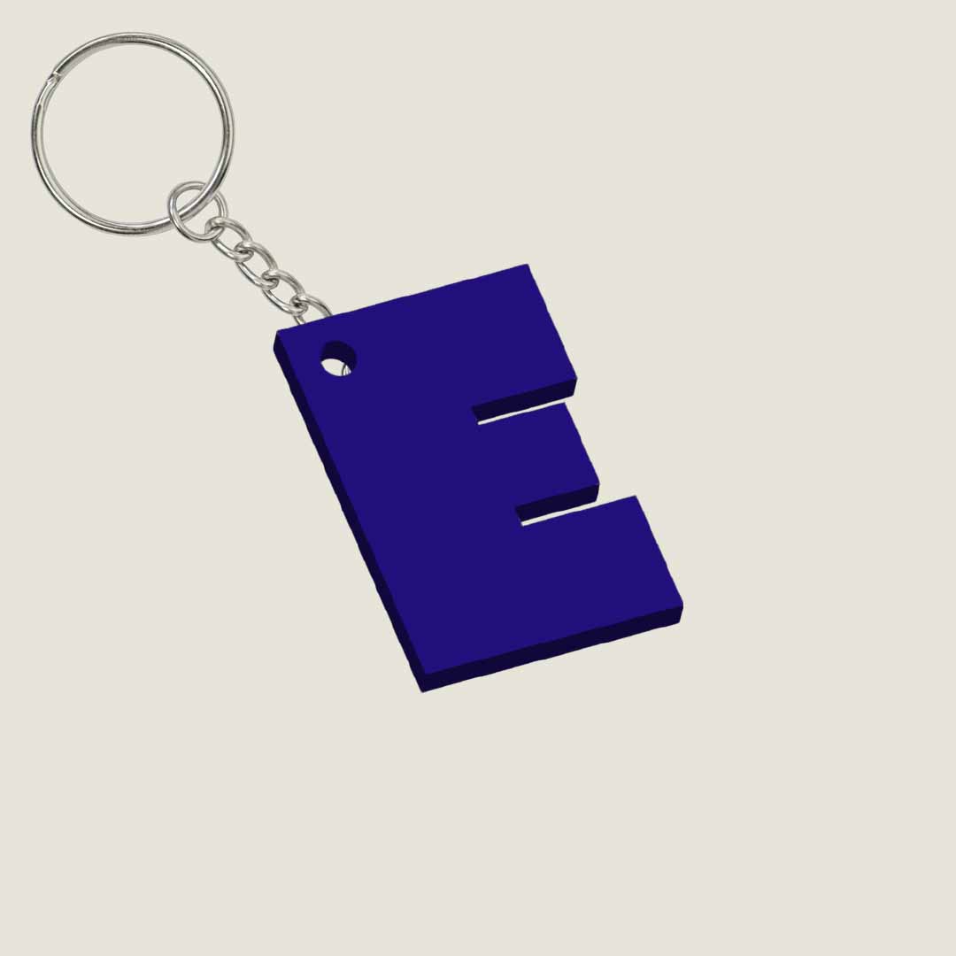 Llavero Acrílico con Inicial | Combinable | Hotculture®