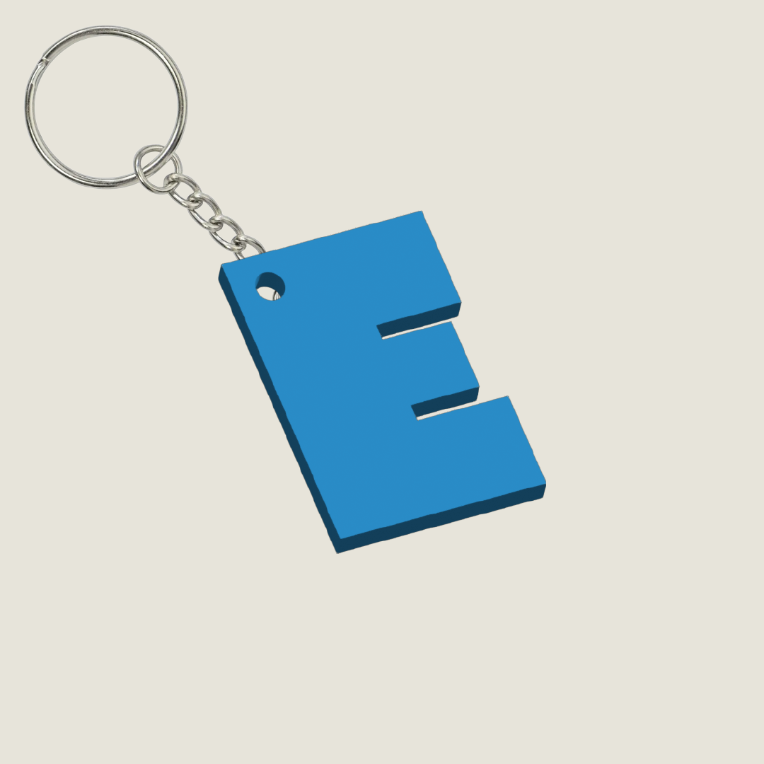 Llavero Acrílico con Inicial | Combinable | Hotculture®