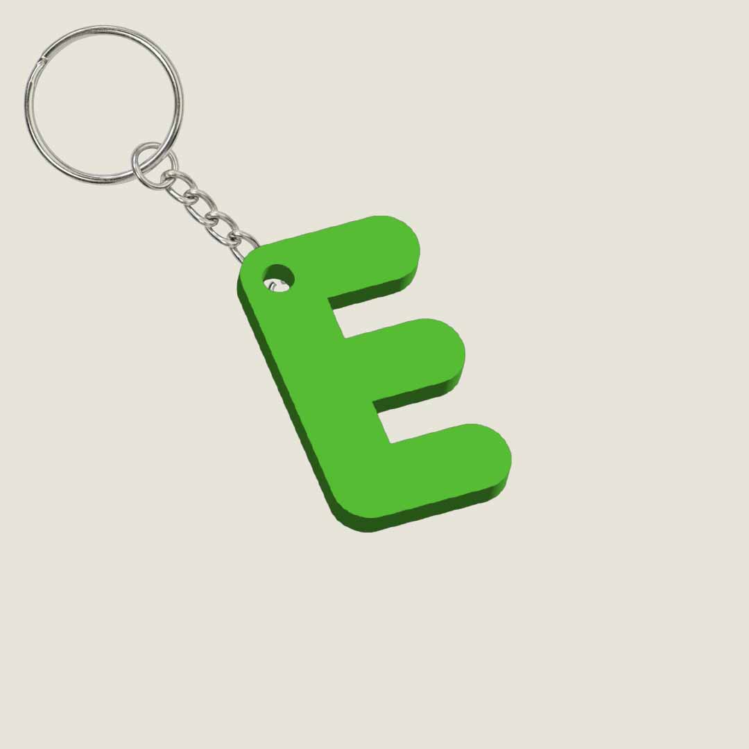 Llavero Acrílico con Inicial | Combinable | Hotculture®