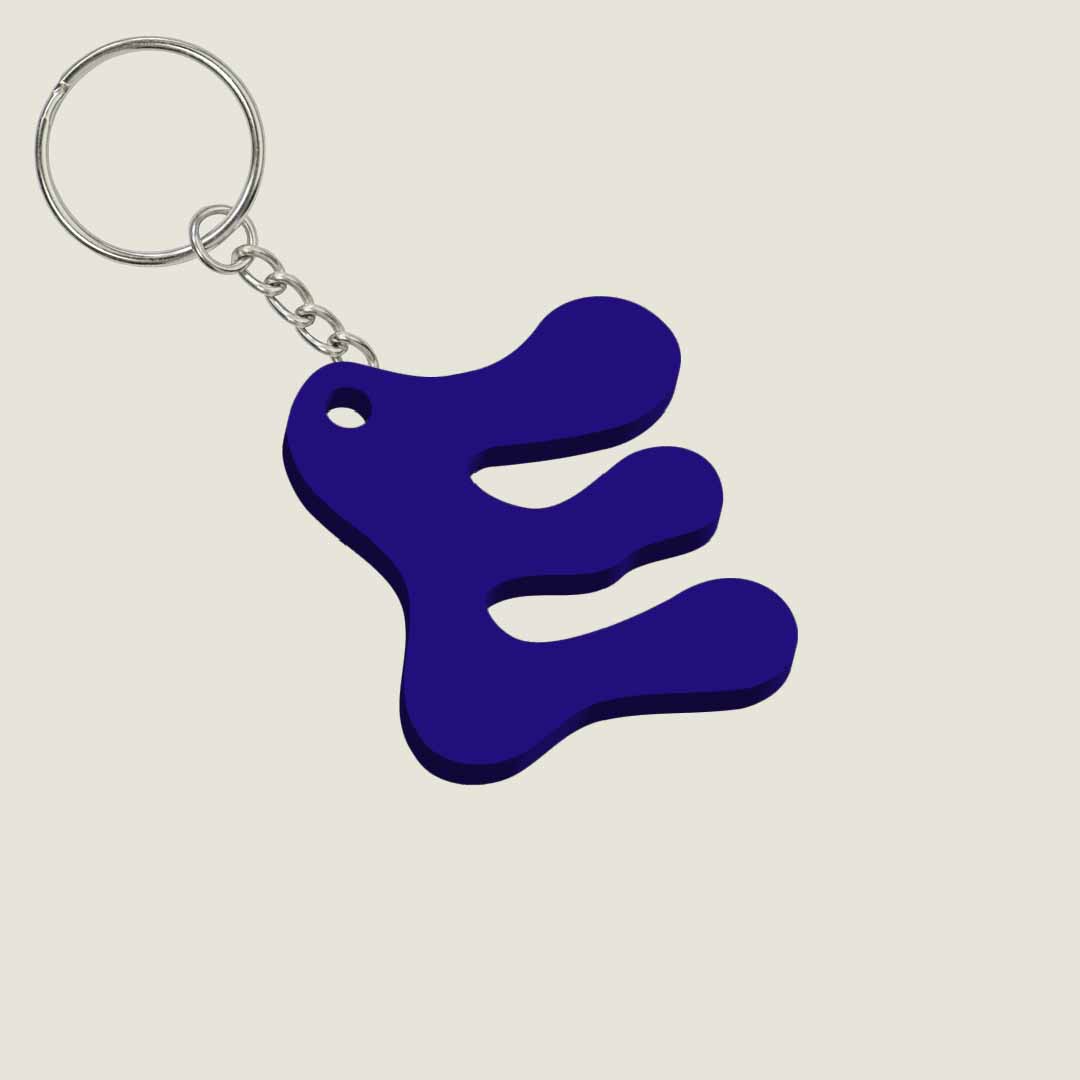 Llavero Acrílico con Inicial | Combinable | Hotculture®