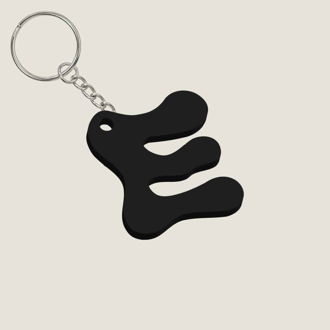 Llavero Acrílico con Inicial | Combinable | Hotculture®