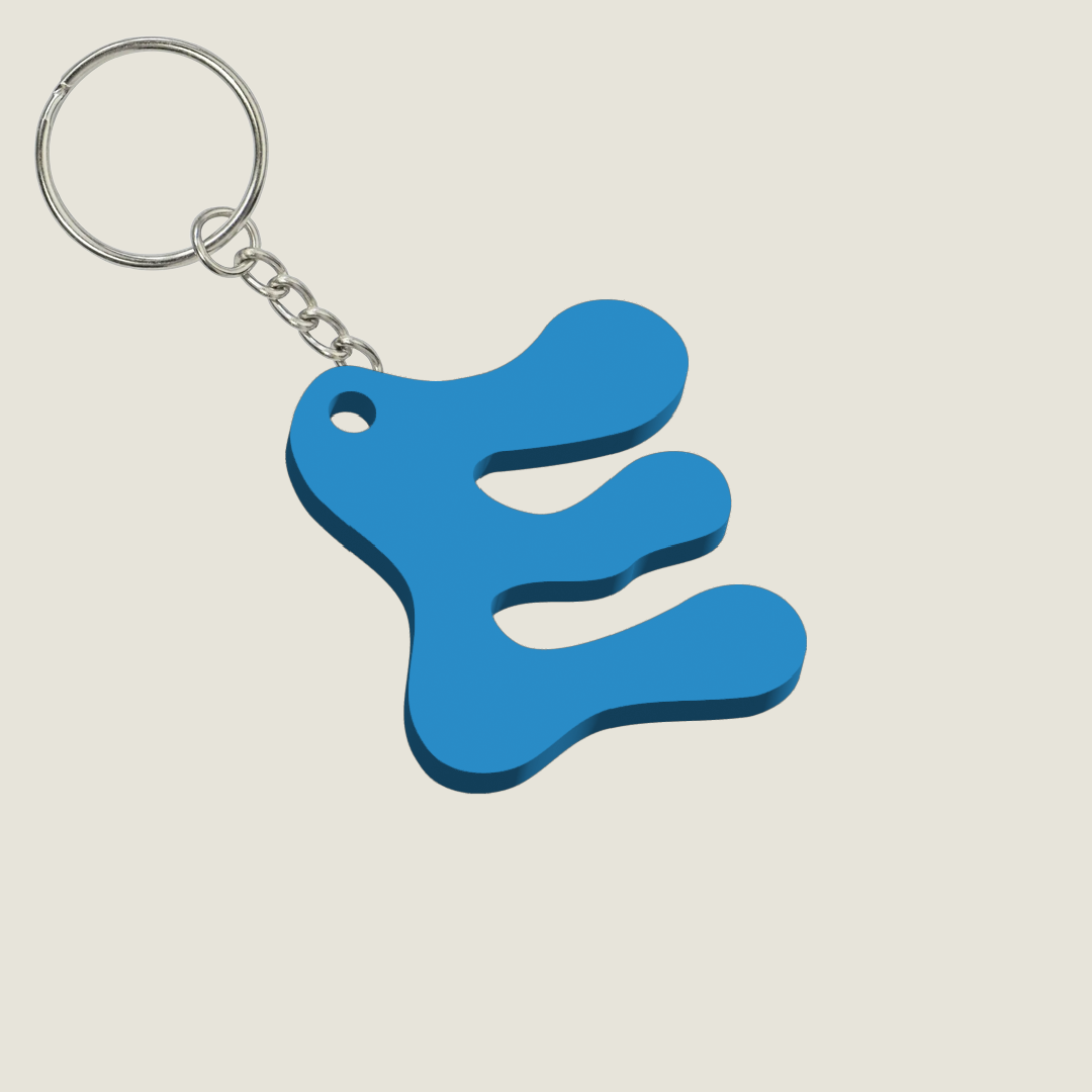 Llavero Acrílico con Inicial | Combinable | Hotculture®