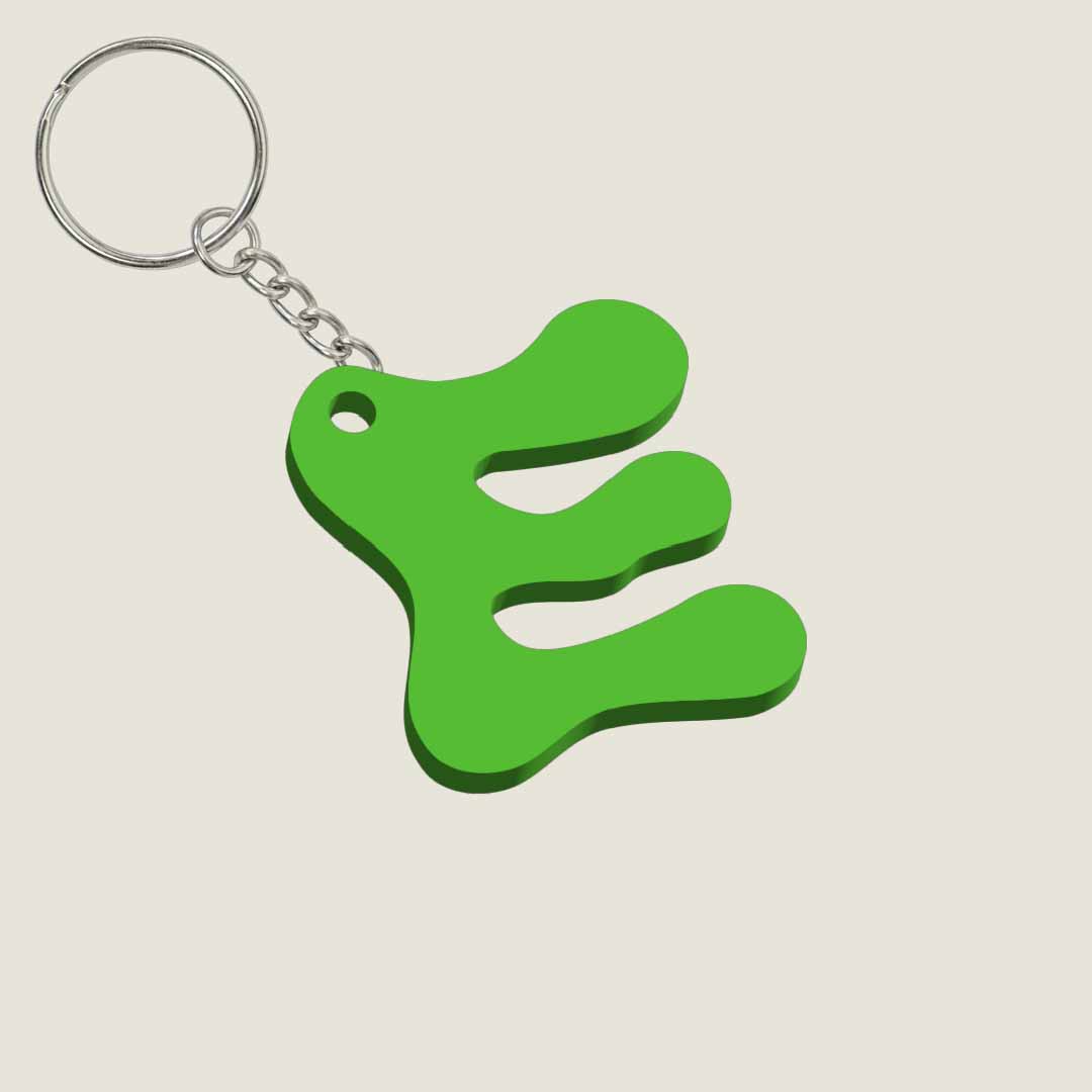 Llavero Acrílico con Inicial | Combinable | Hotculture®