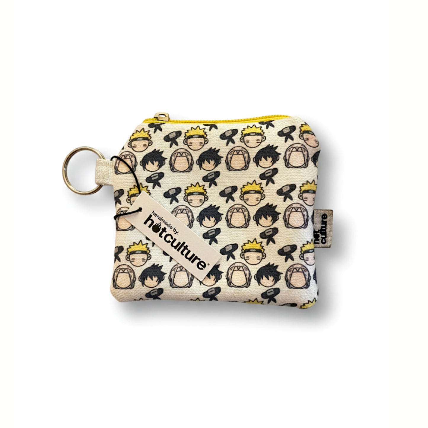 Naruto Mini Pouch Keychain – Edición Exclusiva Hotculture® (Hechos a Mano)