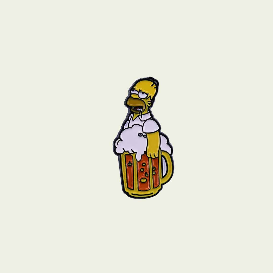 Enamel Pin Homer Simpson | Edición Limitada | Coleccionable | Hotculture®