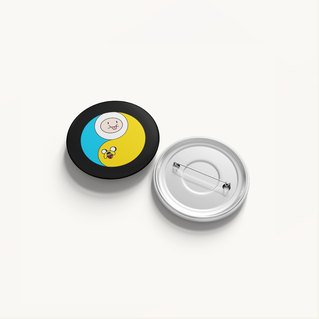 Button Badge Adventure Time | Pin de 1" Handmade