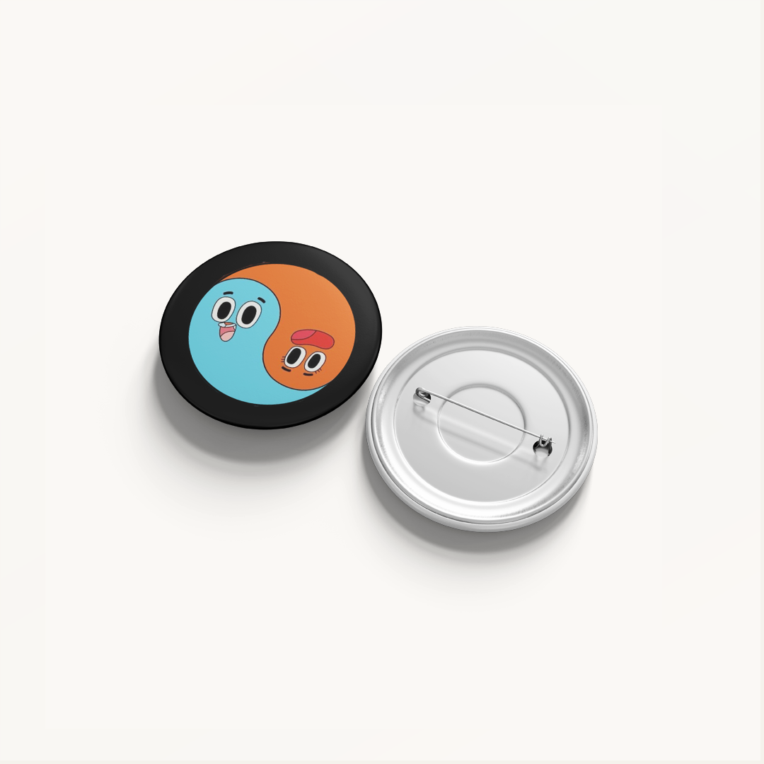 Button Badge The Amazing World of Gumball | Pin de 1" Handmade