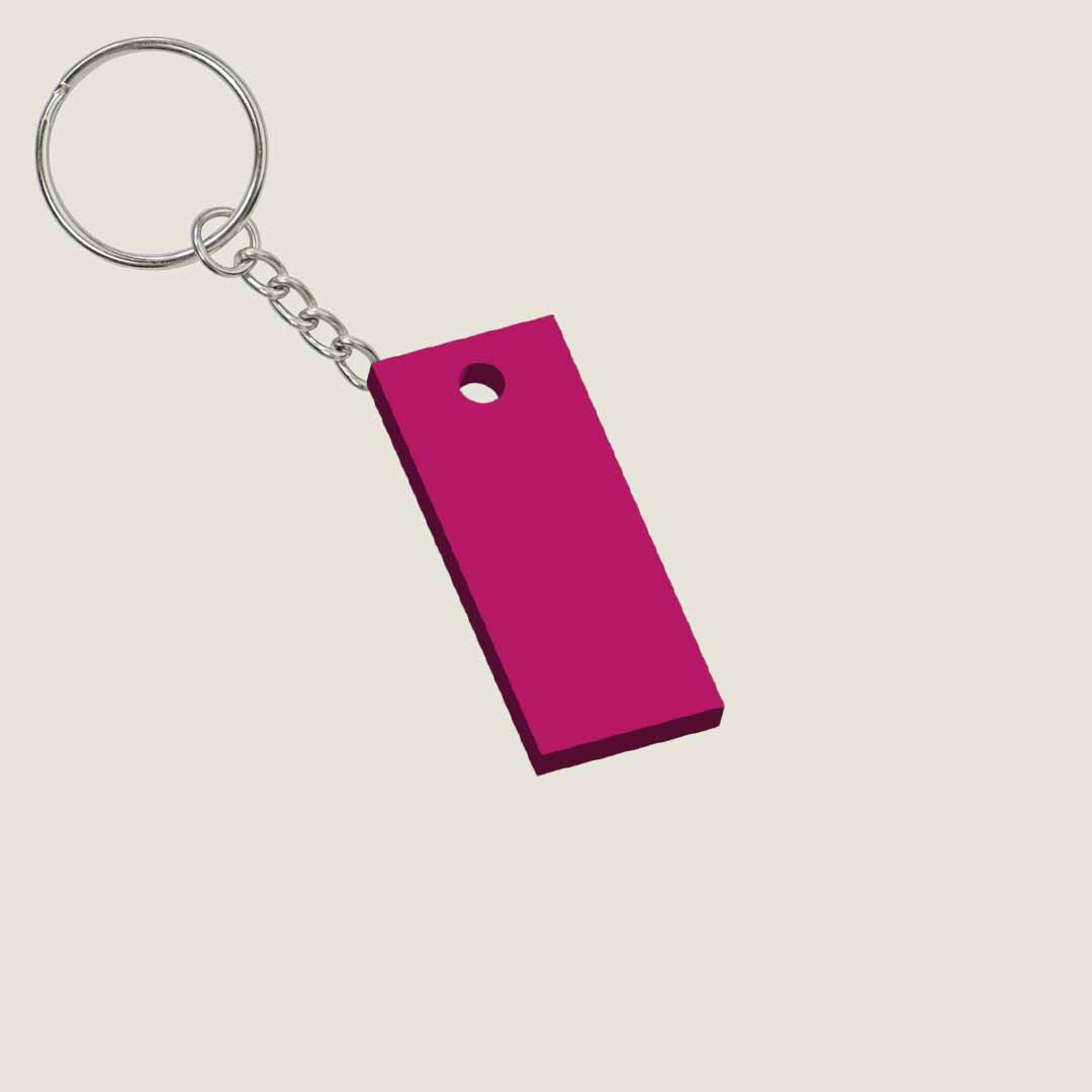 Llavero Acrílico con Inicial | Combinable | Hotculture®