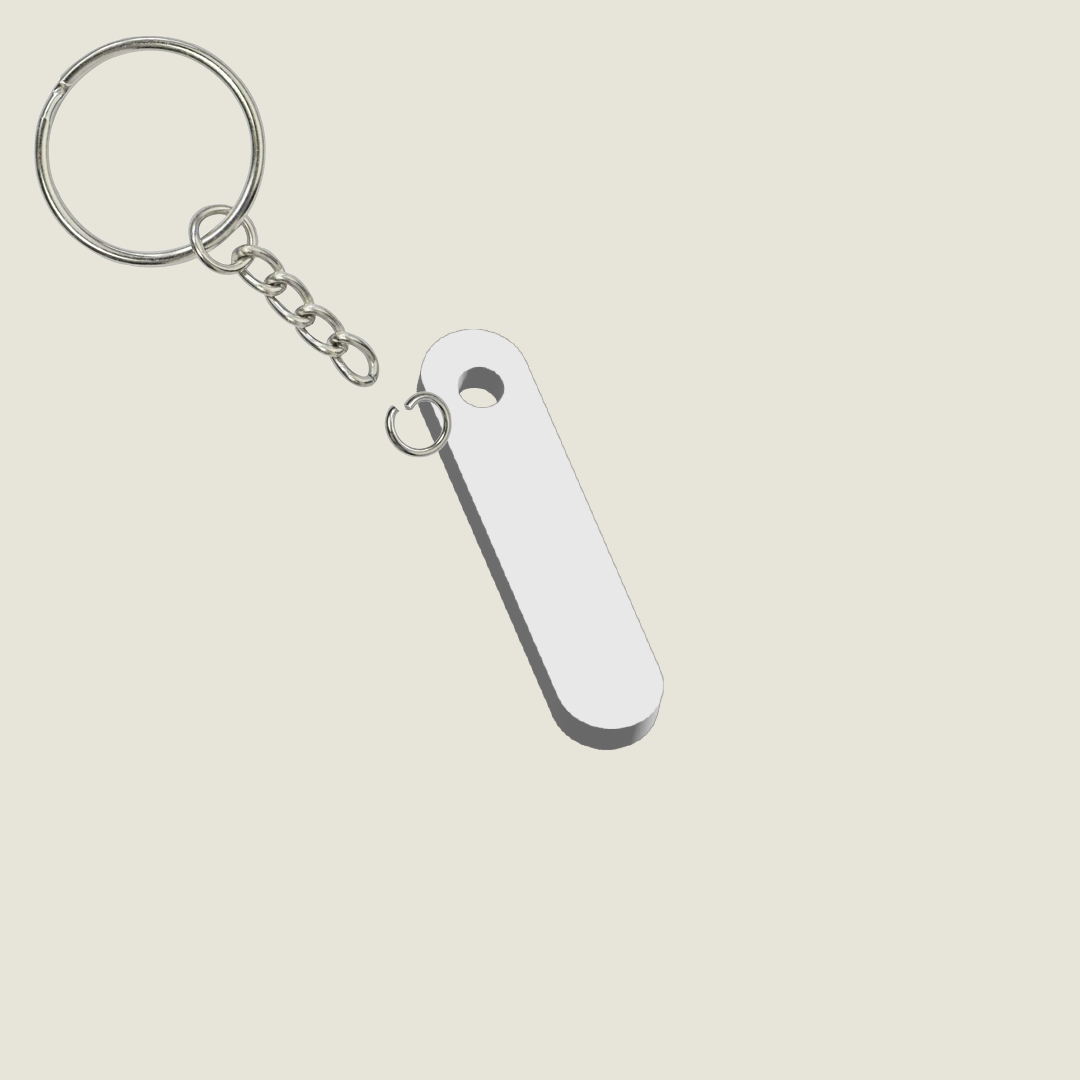 Llavero Acrílico con Inicial | Combinable | Hotculture®