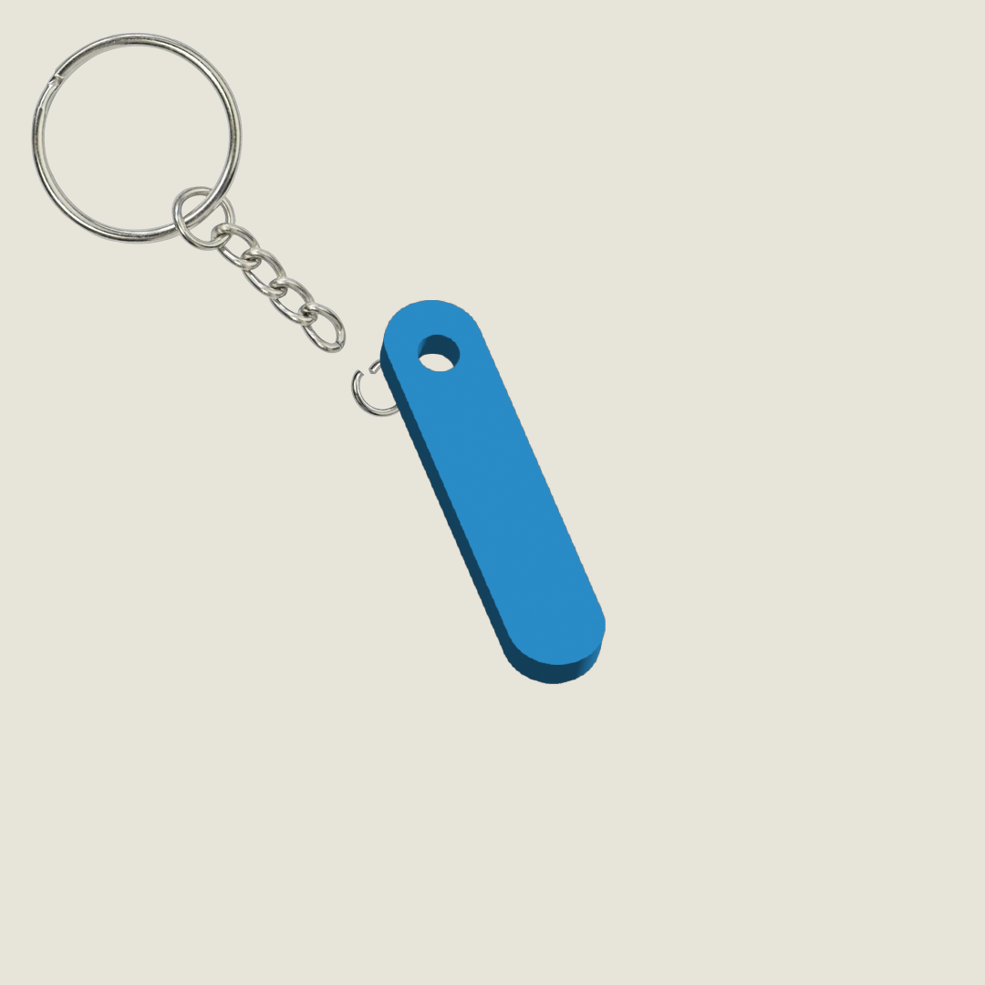 Llavero Acrílico con Inicial | Combinable | Hotculture®