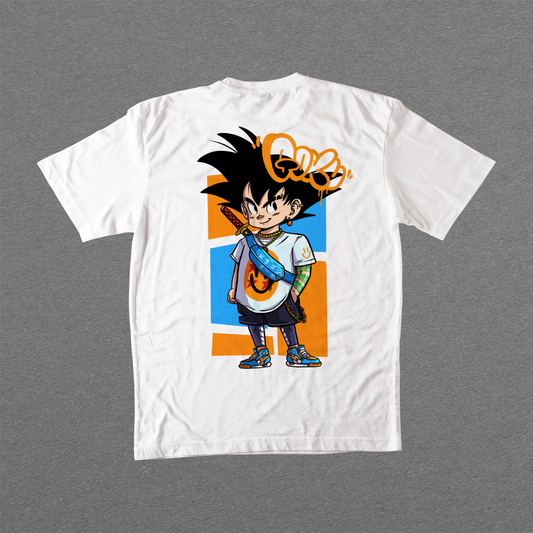 Street Saiyan Swag - Goku Streetwear Graphic