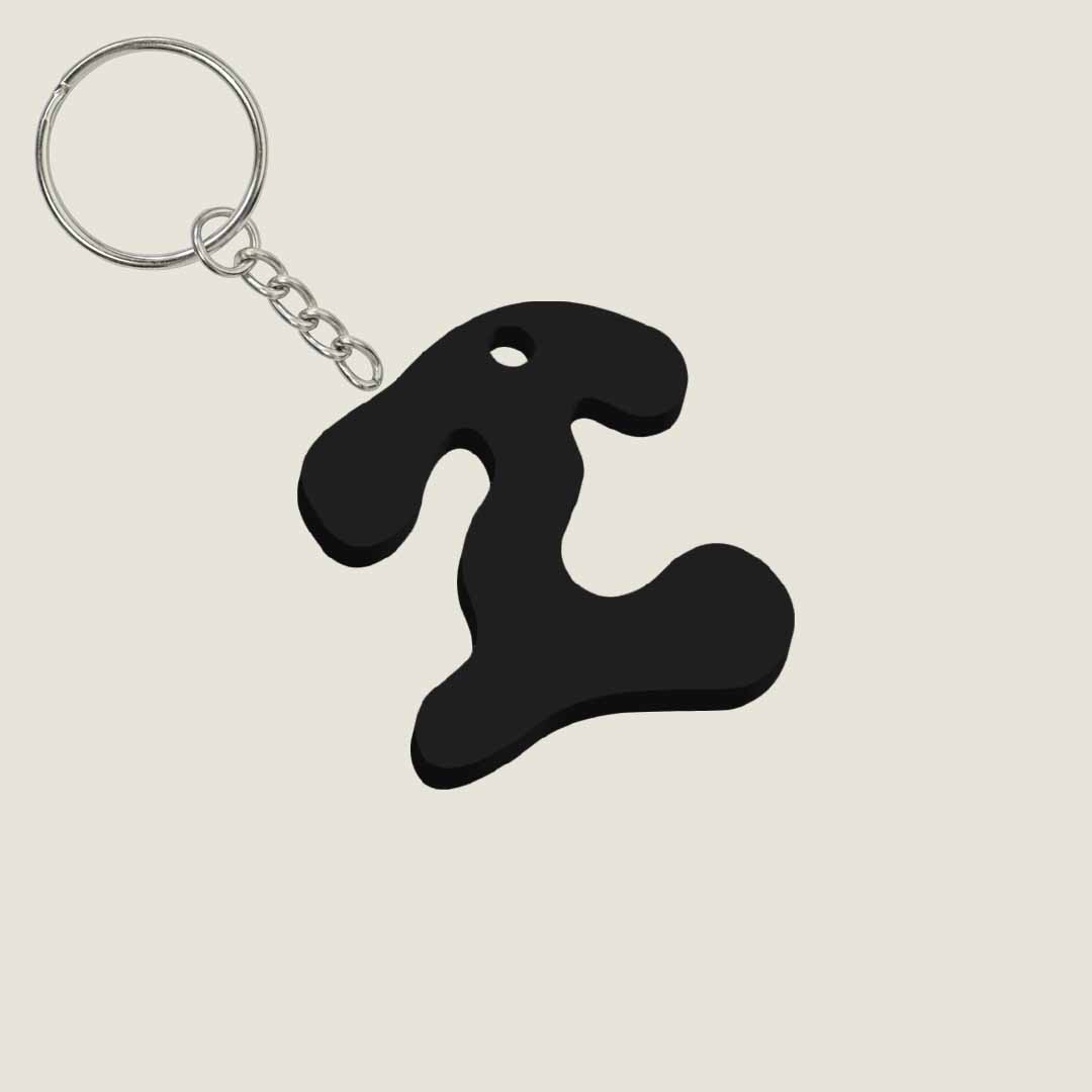 Llavero Acrílico con Inicial | Combinable | Hotculture®