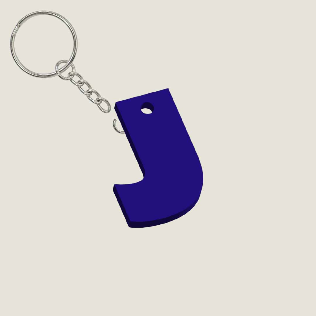 Llavero Acrílico con Inicial | Combinable | Hotculture®