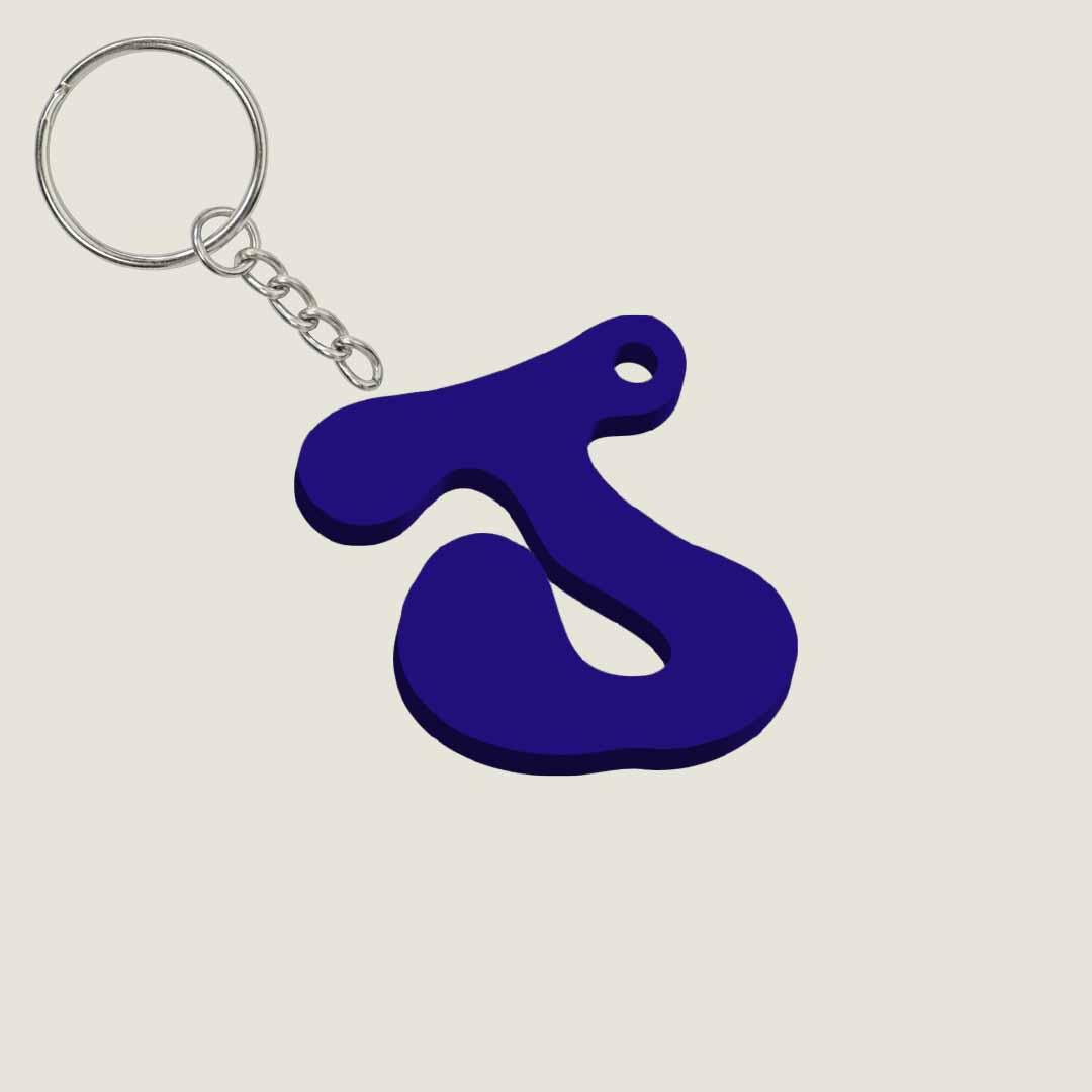 Llavero Acrílico con Inicial | Combinable | Hotculture®