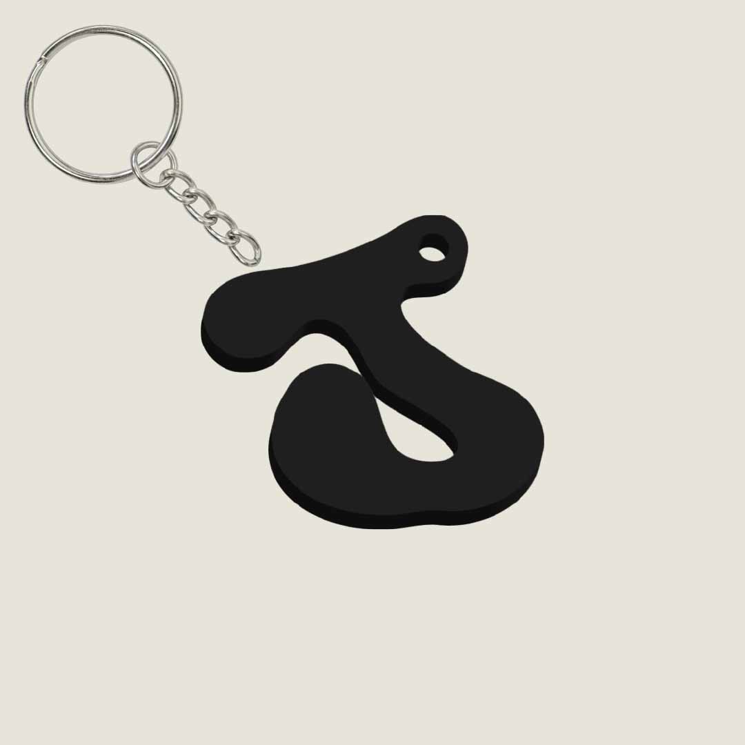 Llavero Acrílico con Inicial | Combinable | Hotculture®