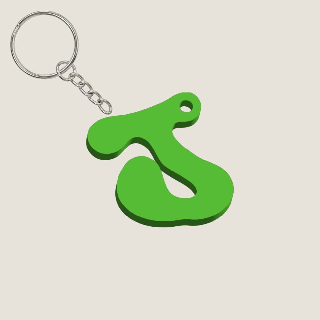 Llavero Acrílico con Inicial | Combinable | Hotculture®