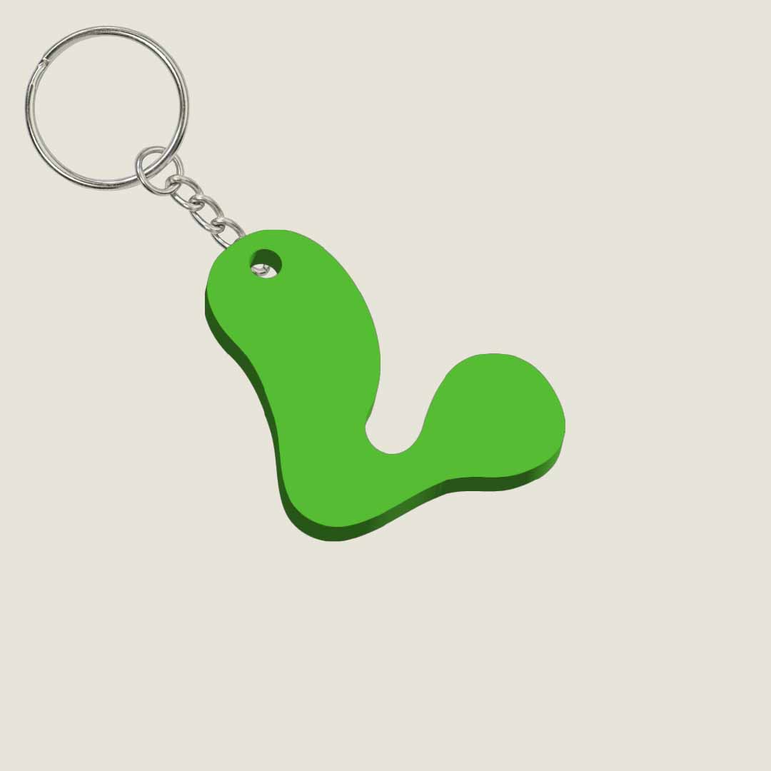 Llavero Acrílico con Inicial | Combinable | Hotculture®