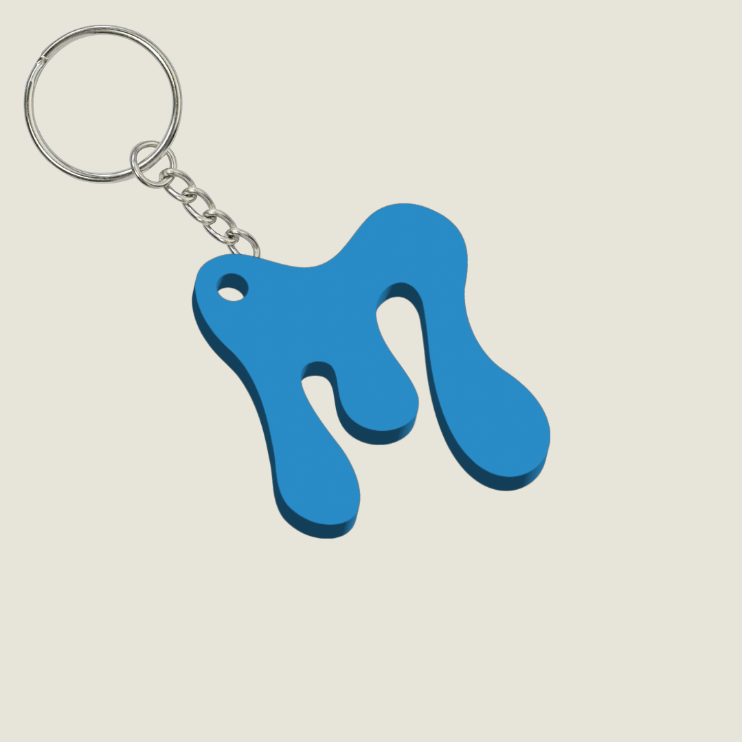 Llavero Acrílico con Inicial | Combinable | Hotculture®